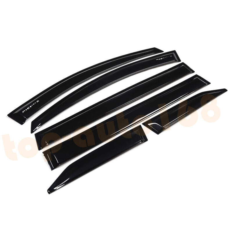 for Toyota for Sienna 21-24 Black Window Visor Vent Sun Shade Rain Guard Door Visor