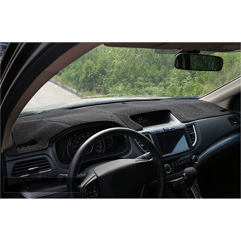 for Honda CR-V CRV 2012-2016 black Dashboard Dash Cover Dashmat Mat Carpet cap