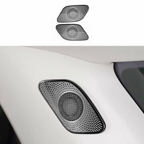2022-2023 for Kia Carnival Black Inner Door C-pillar Speaker Cover Decor Trim 2P