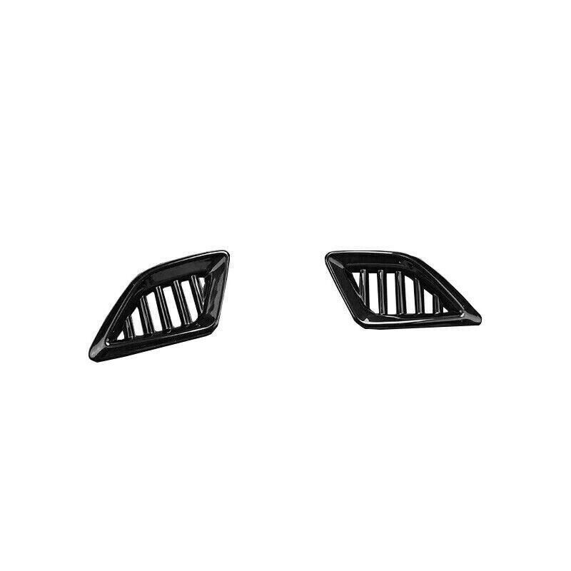 for Honda Accord 10th 18-2022 Bright Black Car Dashboard Side Vent Overlay Cover