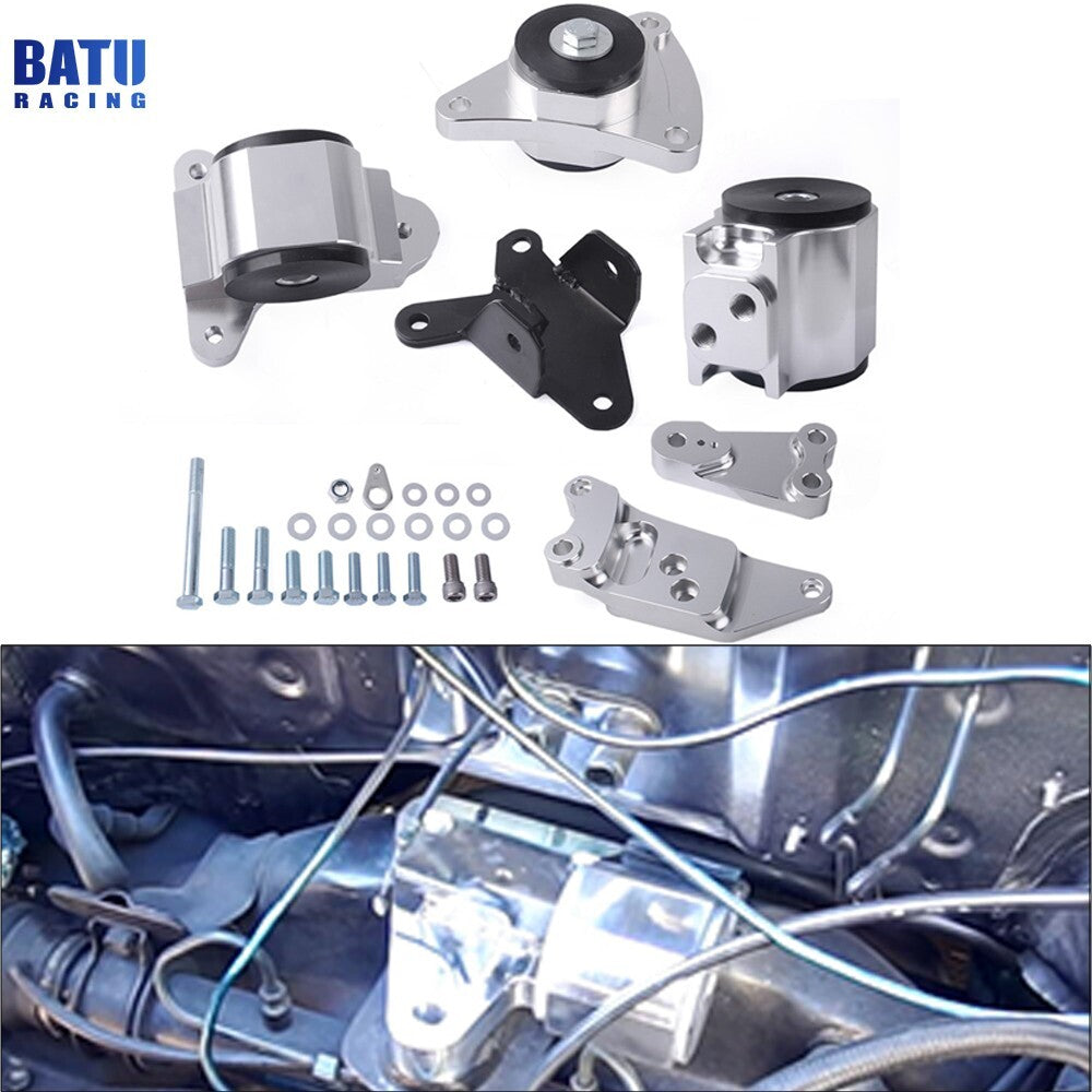 for Acura RSX DC5 Type S 02-06 Billet K20 K Series Engine Swap Motor Mount Kit