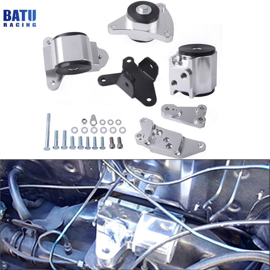 for Acura RSX DC5 Type S 02-06 Billet K20 K Series Engine Swap Motor Mount Kit