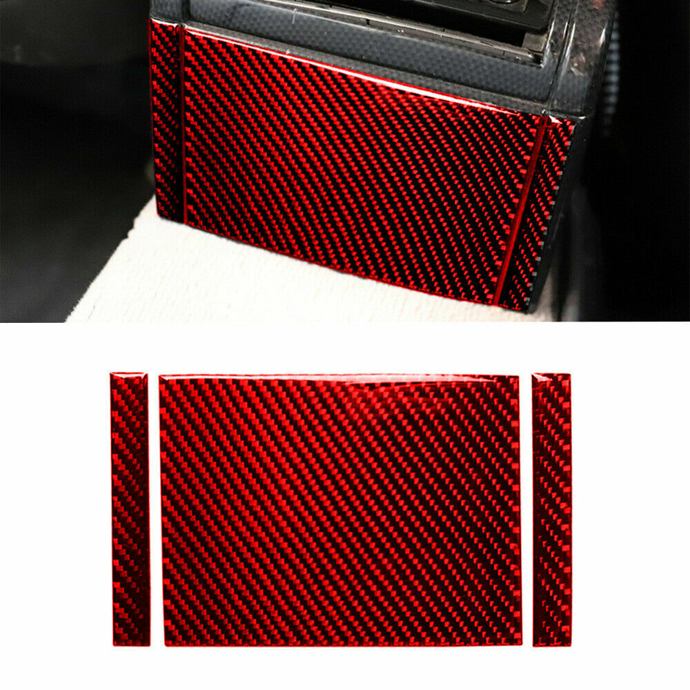 Carbon fiber rear for seat vent socket cover for BMW 3 Series E46 1998-05