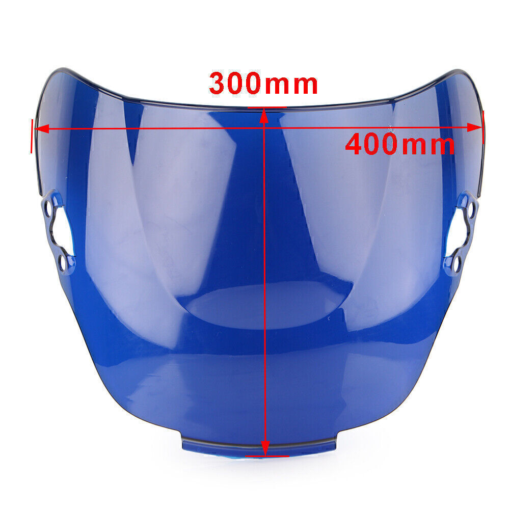 Windshield Windscreen Wind screen Bubble Fit for Honda CBR 600 F2 1991-94 Silver