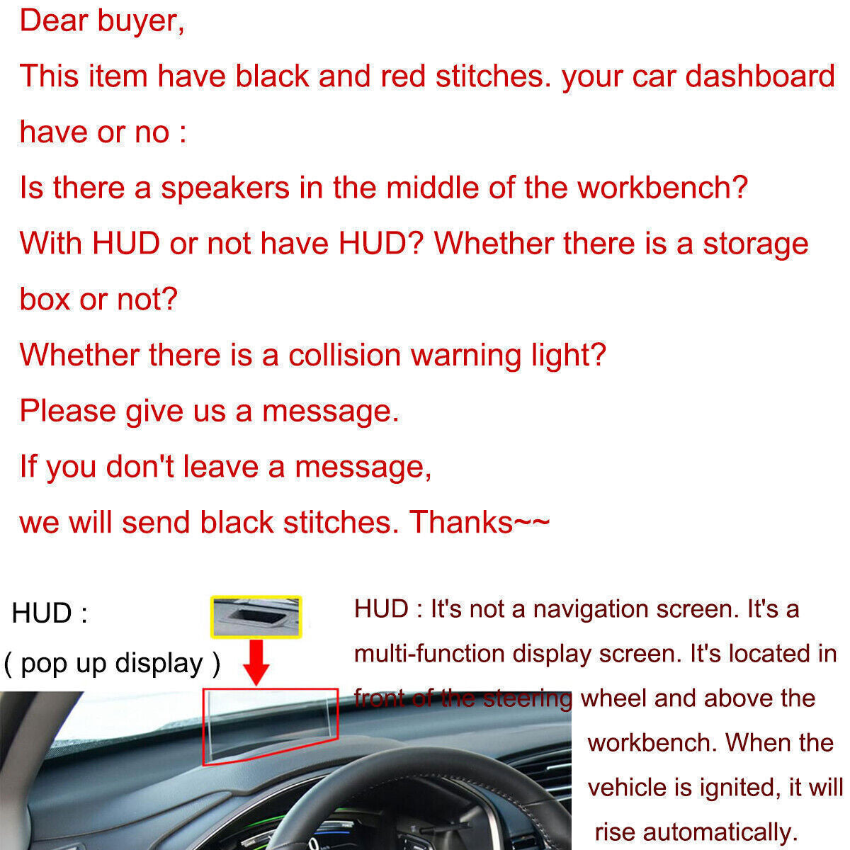 PU leather Dashboard Dash Mat Non-slip DashMat Pad for Lincoln Corsair 2023-2024