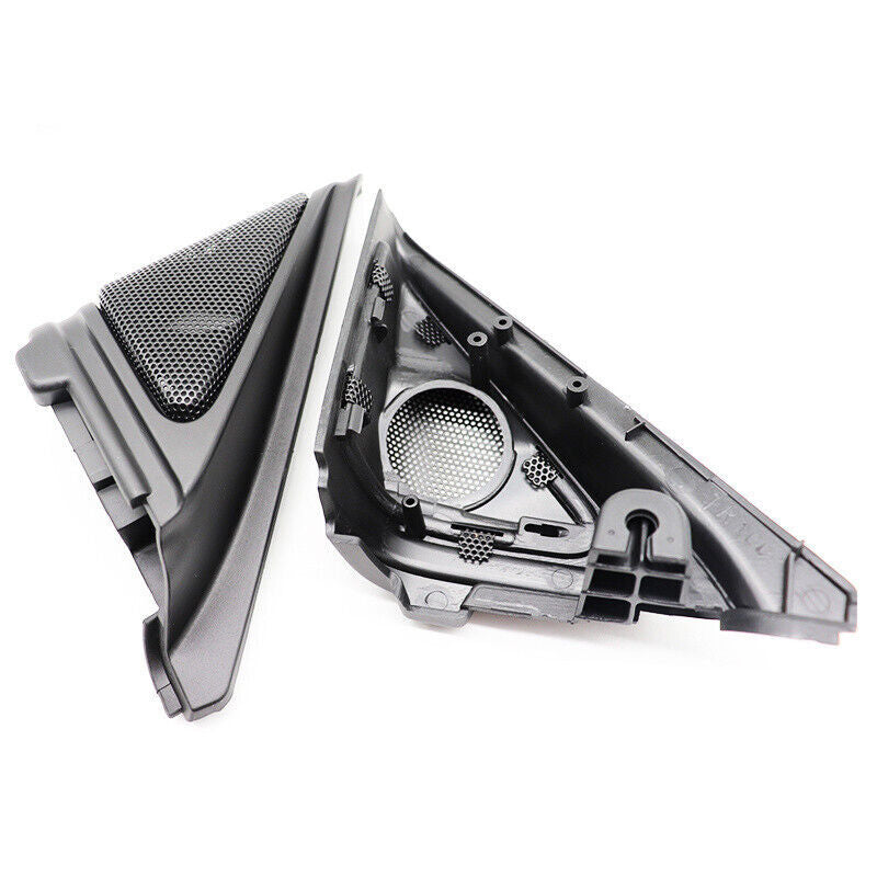 LR Front Door Tweeter Speaker Cover Door Triangle Trim for Honda Accord 2018-20