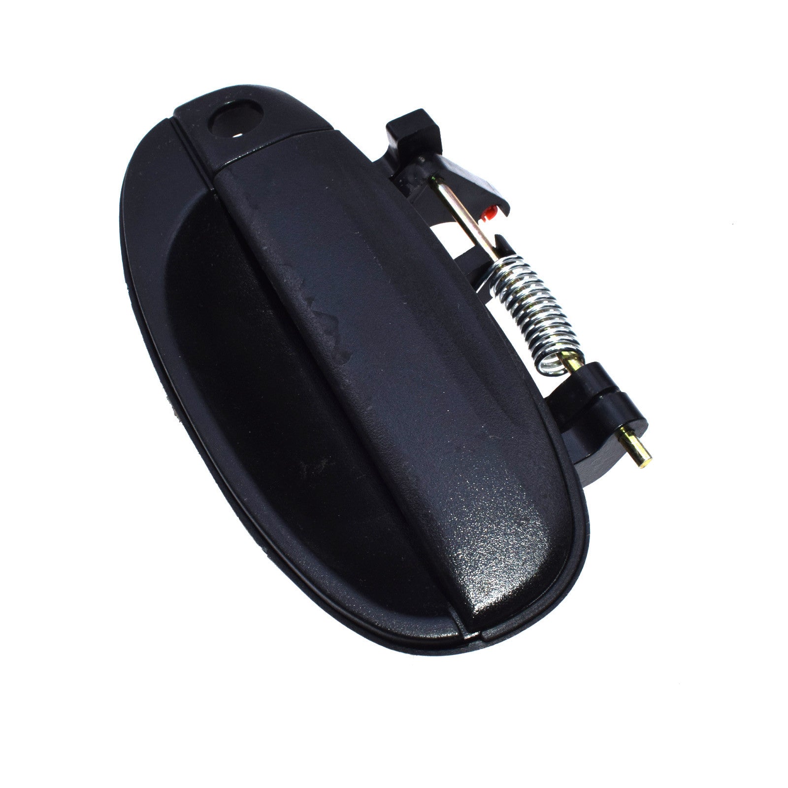 Black exterior door handle on the right front passenger side for 2004-2008 for Chevrolet Aveo