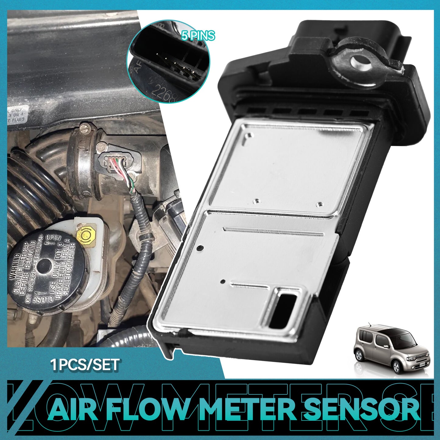 NEW Nox Sensor for DAF Truck XF105 CF75 CF85 EURO5 5WK9 6628A 1793379