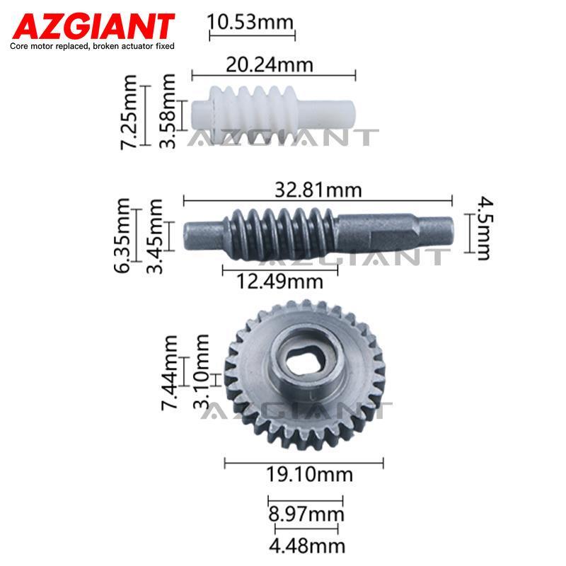 Electric folding motor gear kit for 2020-2023 for Mazda CX-30 and CX-50 side mirrors.