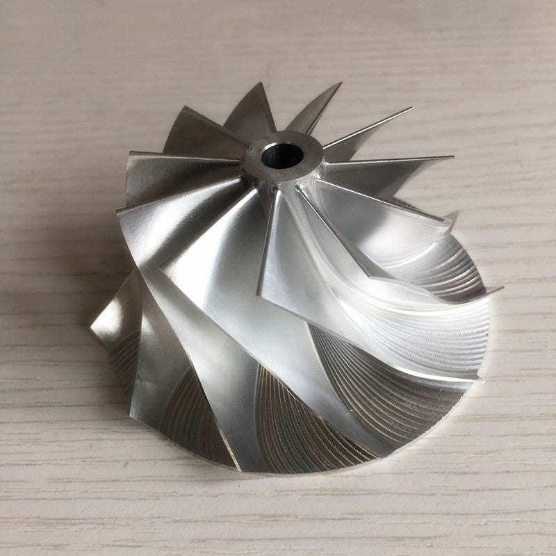 CT26 53.11/71.00 mm 11+0 Blade High-Performance Turbine Billet Compressor Wheel
