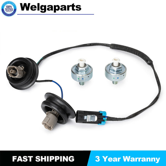 Knock Sensor w/Harness for Chevy for GMC 1500 2500 for Cadillac for Hummer H2 4.8L 5.3L 6.0L