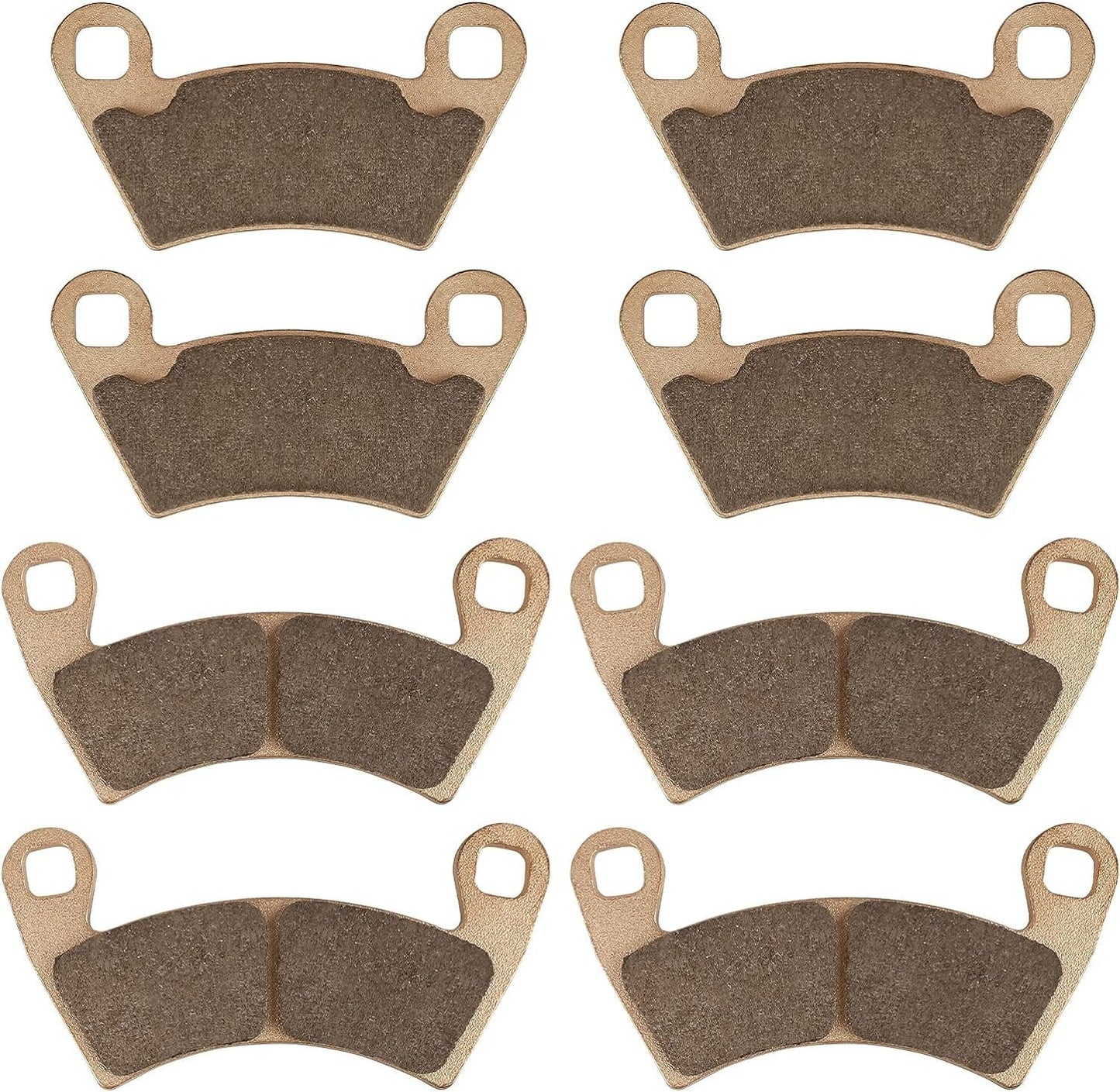 Brake Pads Front and Rear for Polaris Ranger 500 700 800 900 XP Ranger Crew 500