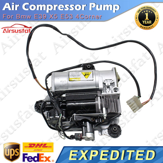 Fit for BMW X5 E39 E53 E65 E66 4Corner Air Compressor Pump Assembly 37226787617