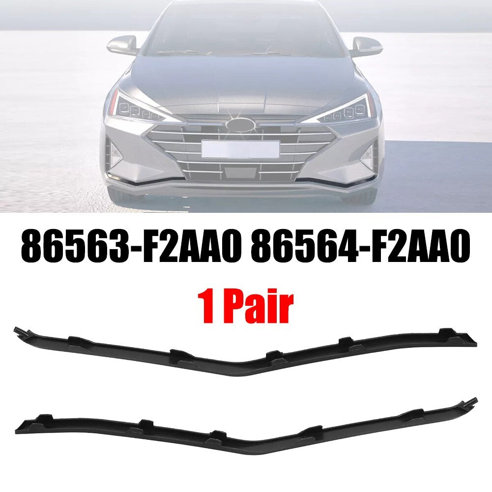 Front Right Left Bumper Lower Molding Trim for Hyundai for Elantra Sedan 2019-2020