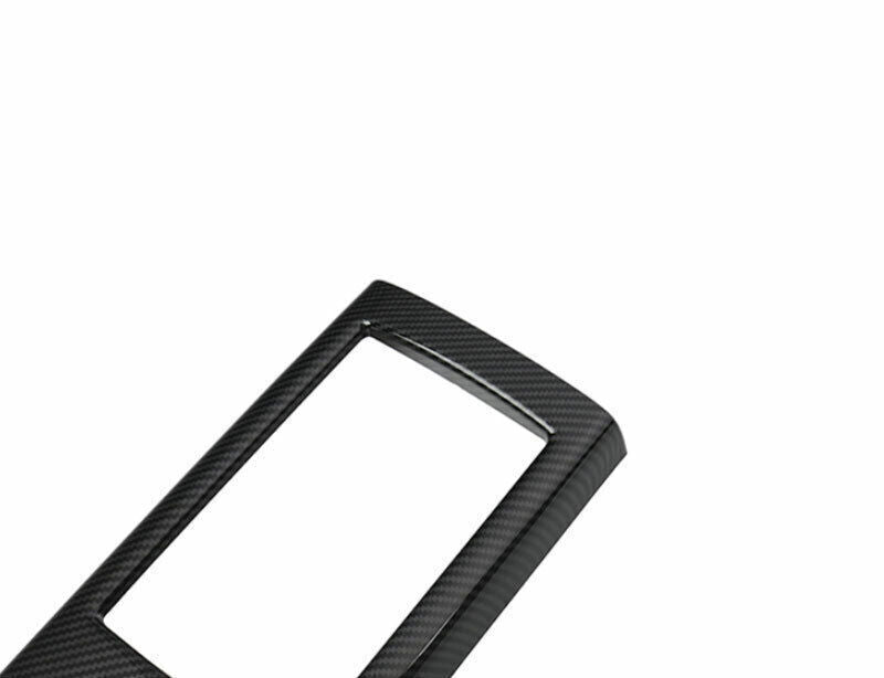 For 2014-20 for Audi A3 S3 Carbon Fiber Look Central Console Armrest Box Cover Trim