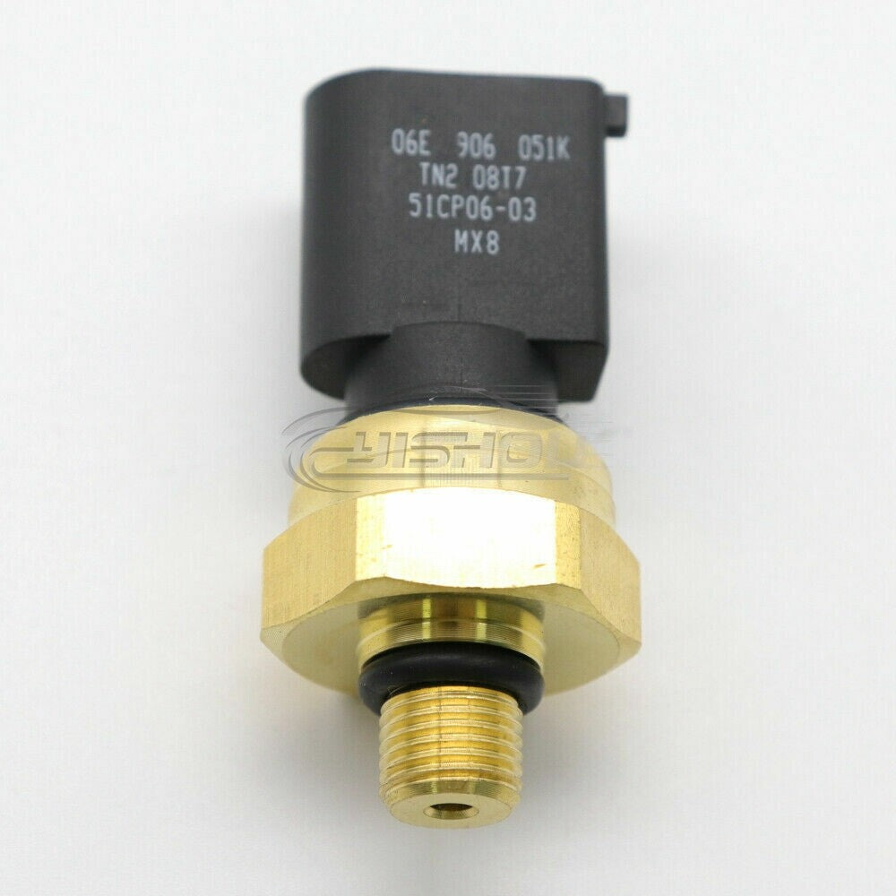 Fuel pressure sensor 06E906051K is suitable for Volkswagen for Jetta , for Passat GTI, Eos, for Audi A3, for A4 , S5, TT.