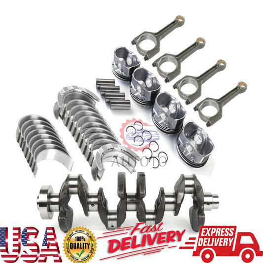 N20 N26 Crankshaft - Connecting Rod 11247624616 Pistons Rings ¦µ84mm Fits for BMW