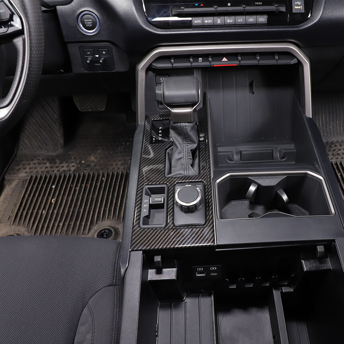 Silver air conditioning volume control cover ring fits for Range Rover Sport 10-16 LR 4