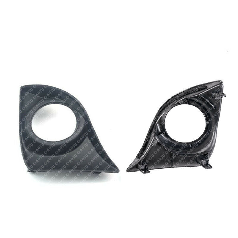For 2011-2013 for Lexus IS250 IS350 Pair Front Fog Light Lamp Cover Bezel Black