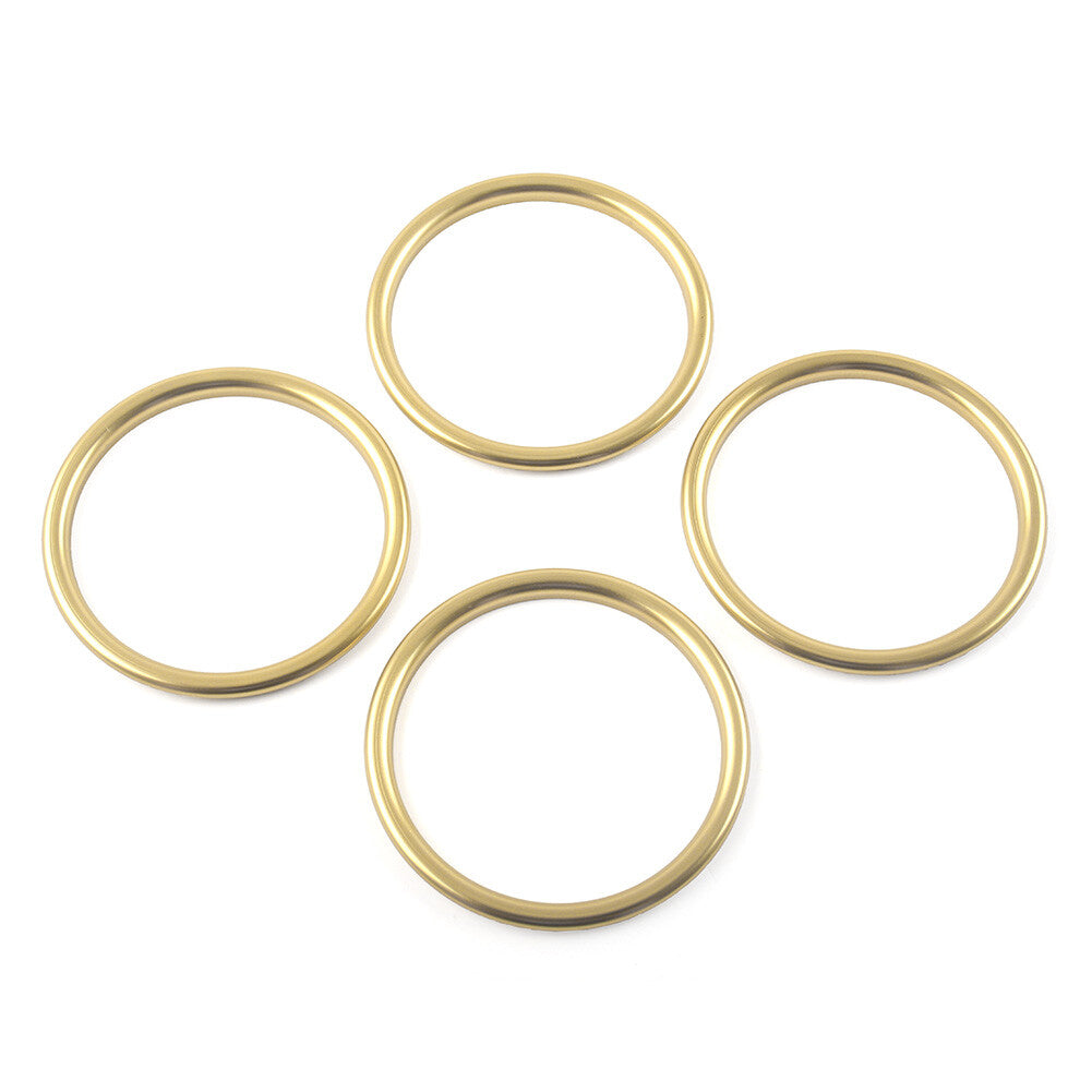 Center Console Air Condition Vent Outlet Ring Cover Trim Fit for Audi A1 S1 8X Gold