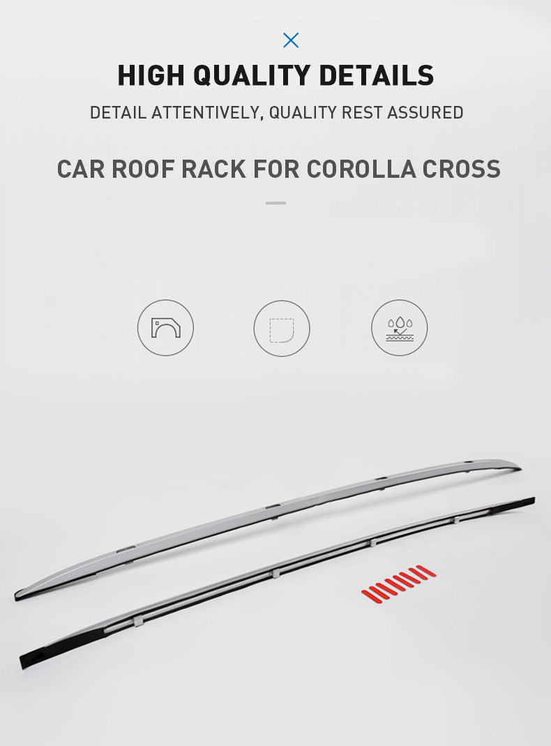 Aluminum Car Roof Luggage Rack Rail for Toyota for COROLLA CROSS
