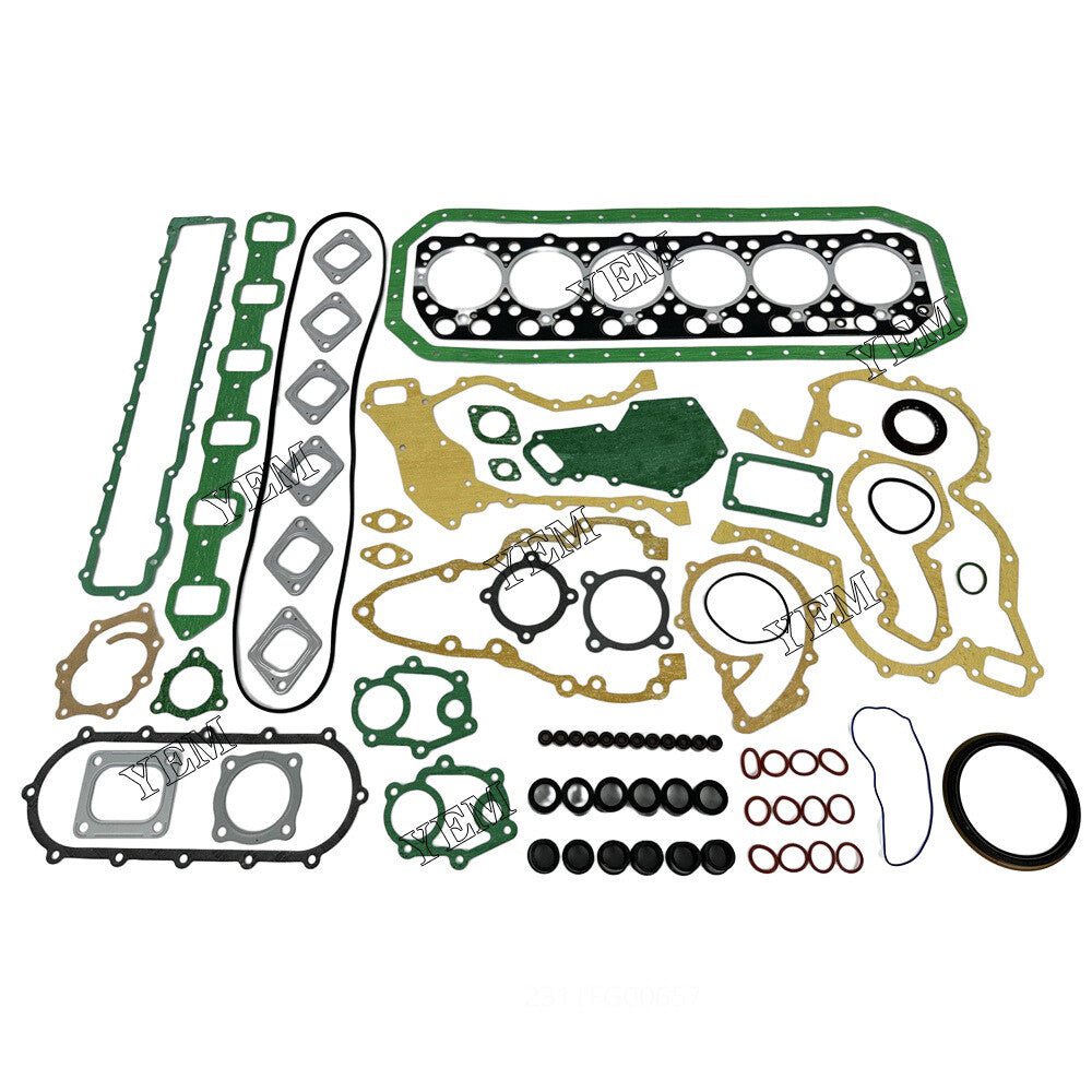 FE6 Full Gasket Kit for Nissan Diesel Engine for Nissan Overhual Gasket Kit