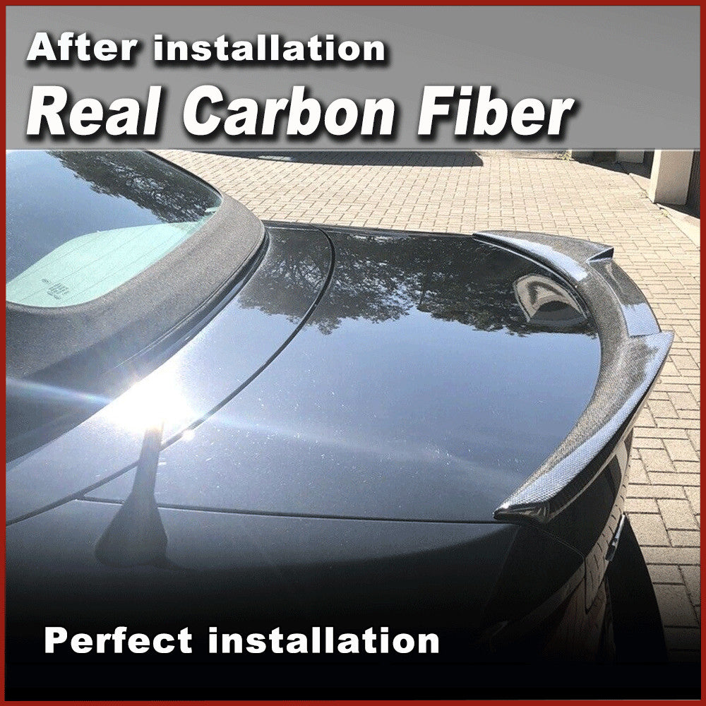 REAL CARBON Rear Spoiler Wing Fit for BMW F23 230i M240i M2 Convertible 2015-19