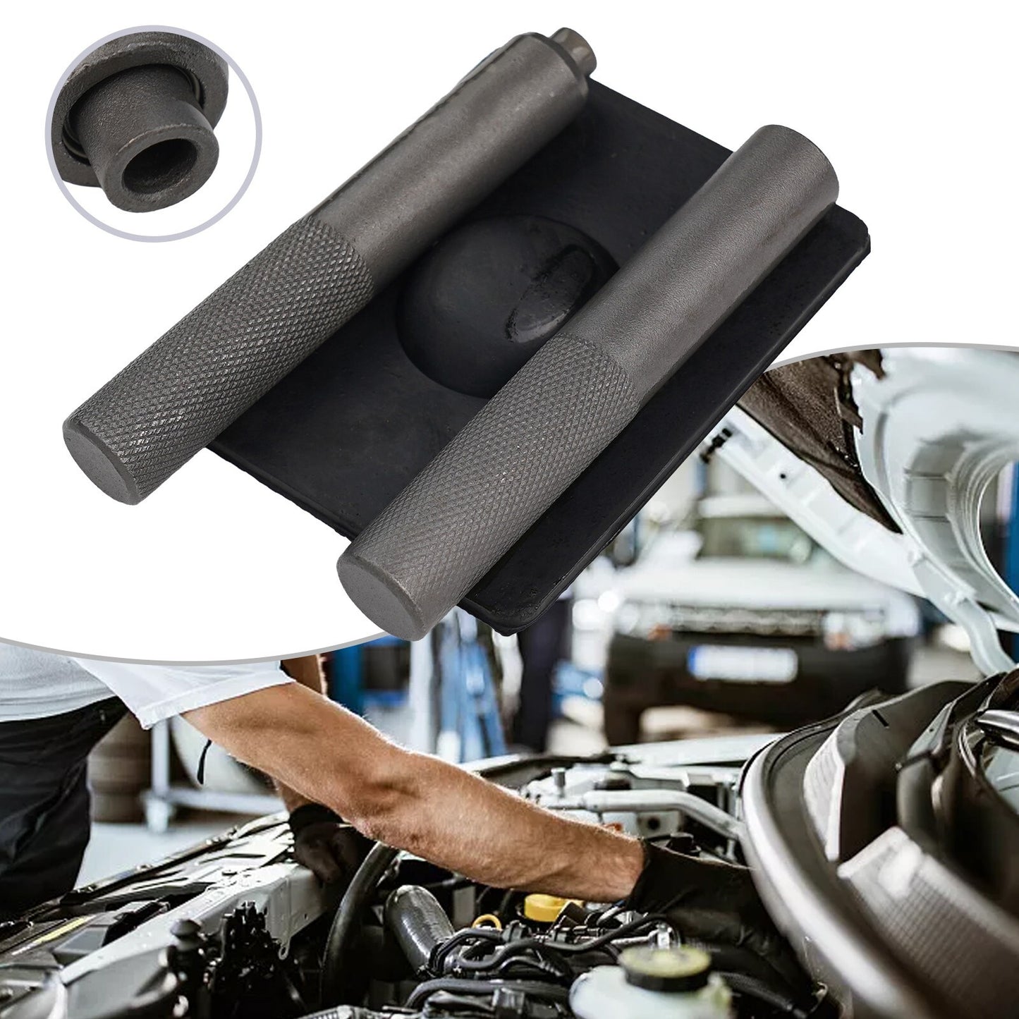 Snap Capture retainer for motorcycle valve spring tool quick valve installation