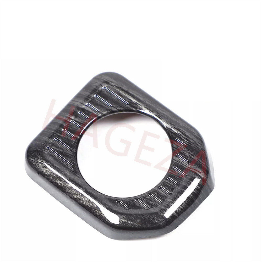 Black Wood Grain Engine Start Stop Button Trim For Toyot@ for Land Cruiser LC250 24+