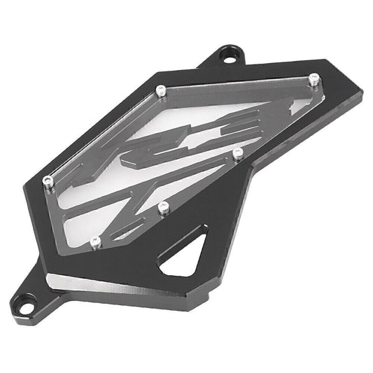 Black Front Sprocket Cover Chain Guard Protector for Yamaha YZF R25 R3 2015 2016