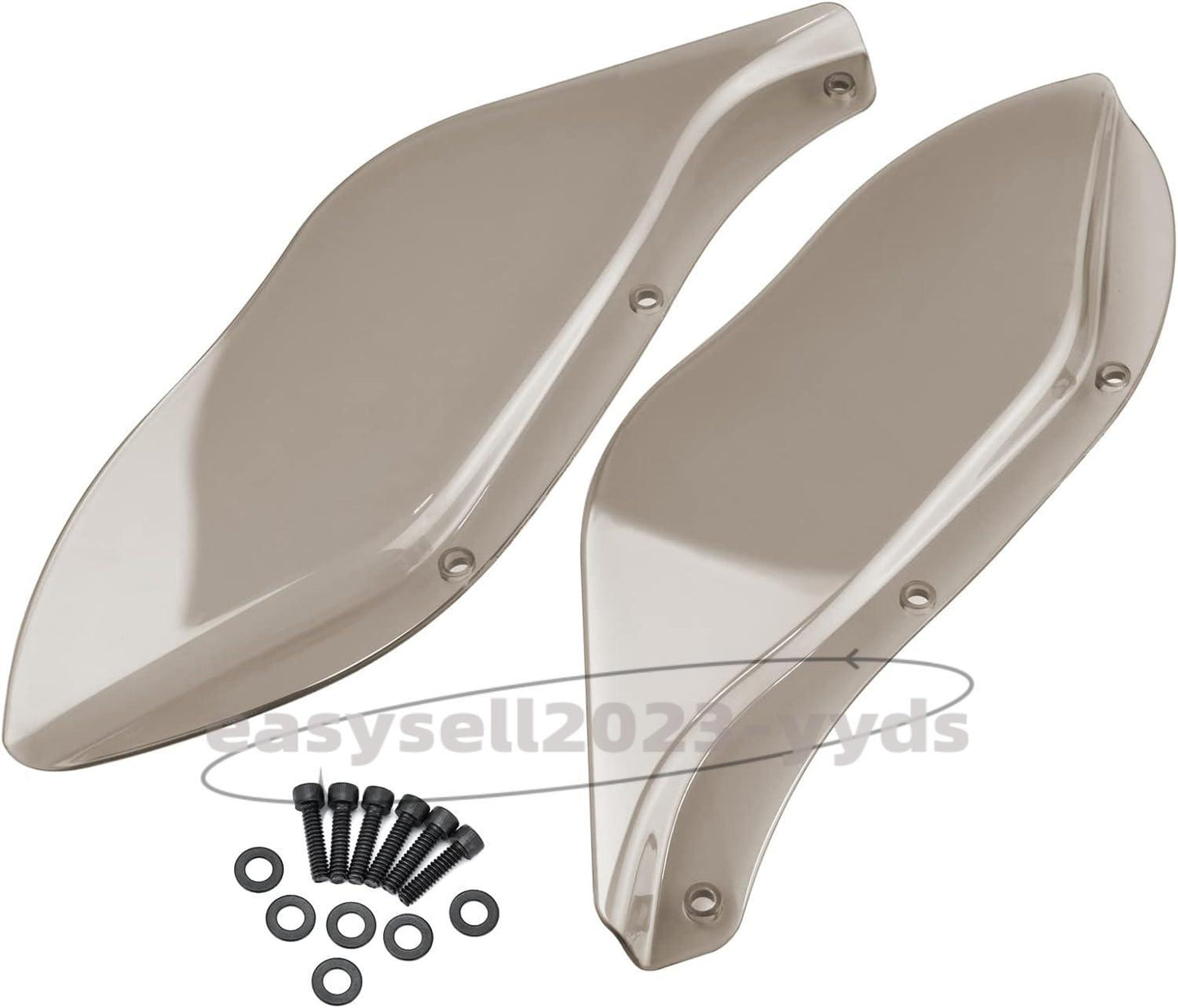Side Wind Deflector Fairing Air Wing for Harley Touring Electra Street Glide