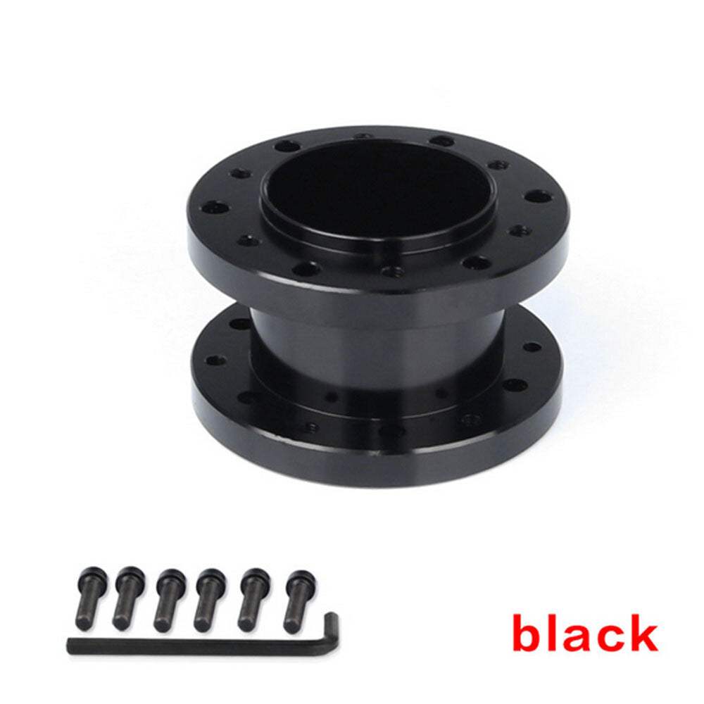 Aluminum Alloy 50mm Height Car Steering Wheel Hub Extension Adapter Spacer