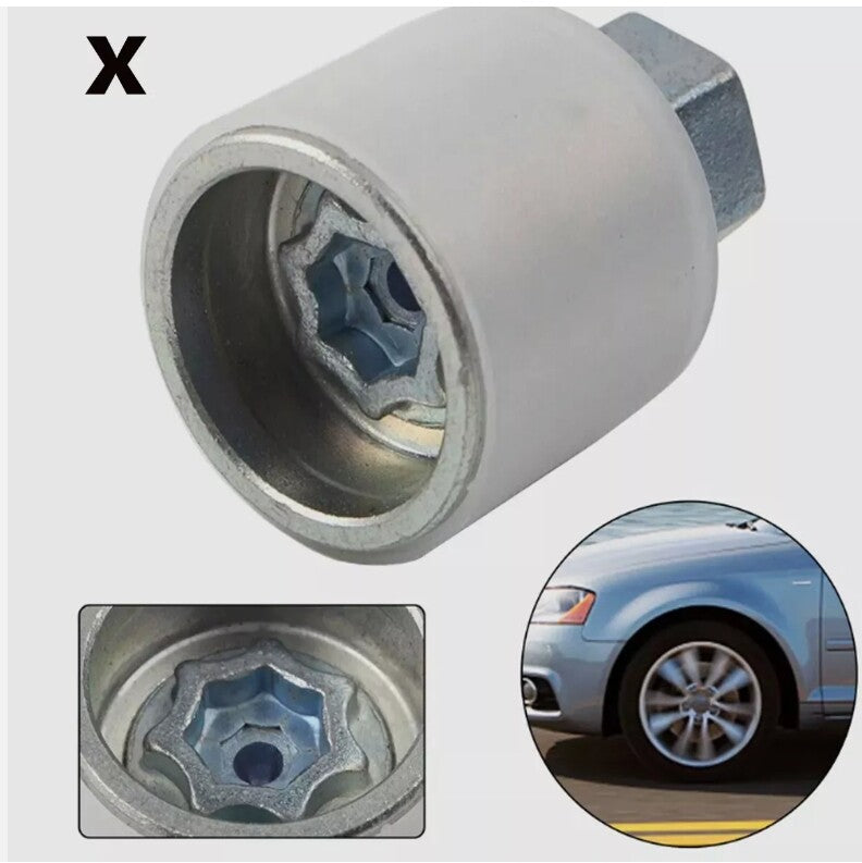 for Audi New Locking Wheel Nut Key Letter X, Code 820