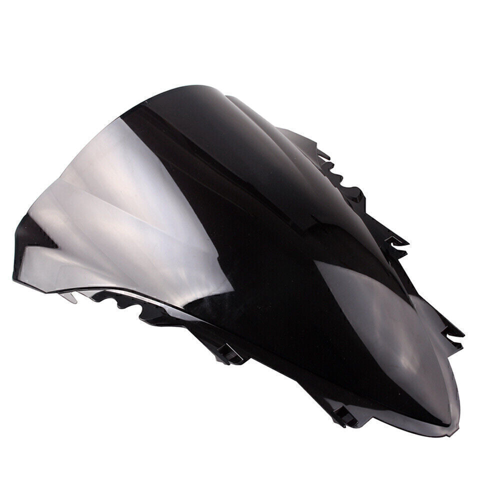 Motorcycle Windscreen Windshield Fit for Yamaha YZF R1 2007 2008 Double Bubble Black