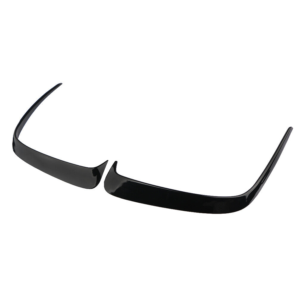 Rear bumper splitter boiler for Mercedes W176 A200 A250 A45 2013-2016 Black