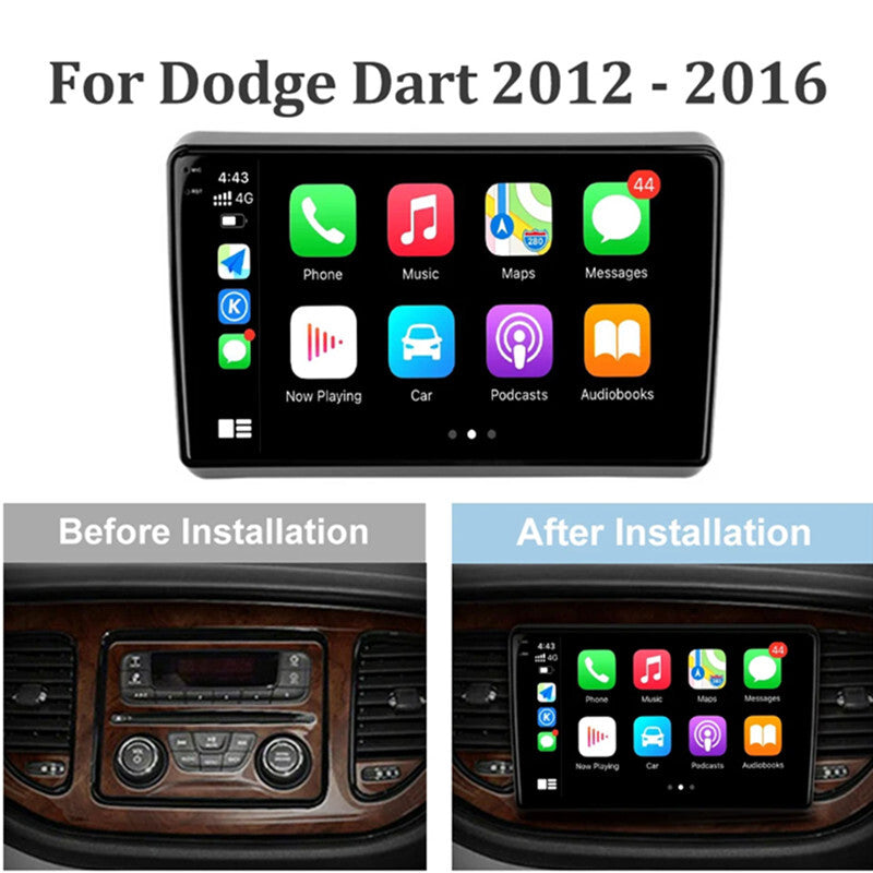 Car Multimedia Player Stereo GPS Radio Navigation Android for Dodge Dart 12-16