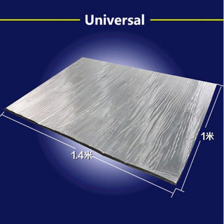 Car Turbo Exhaust Heat Shield Hood Insulation Fiberglass Cotton Mat Accessories