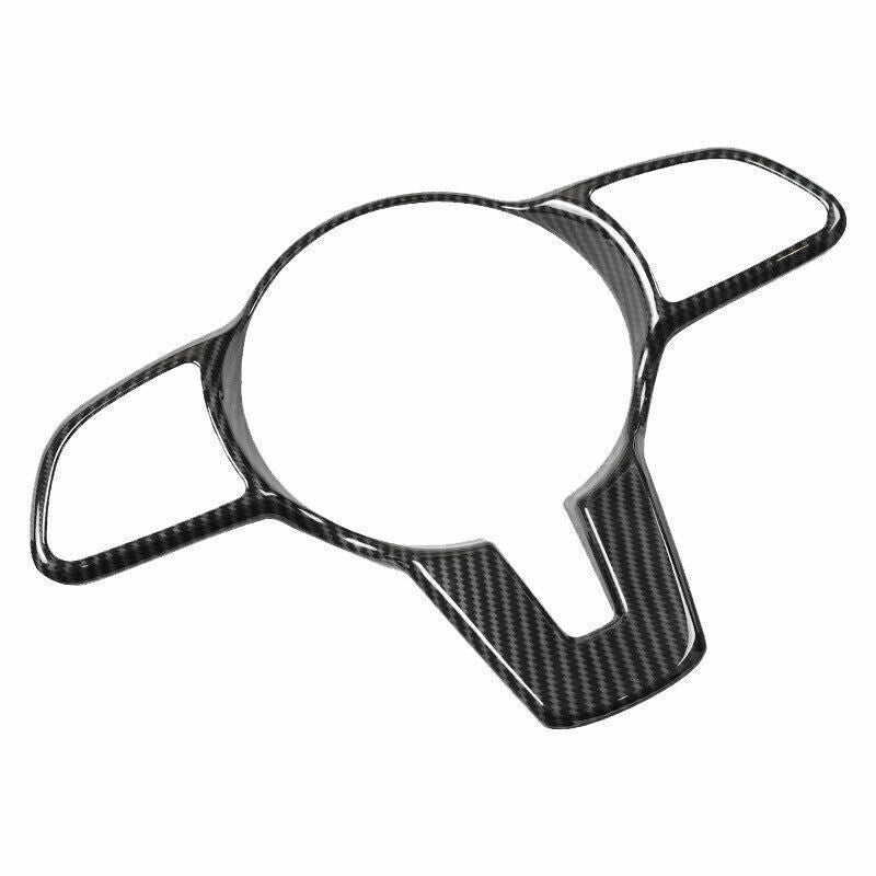 for Benz GLE GLS 2020-2023 Carbon Fiber Inner Steering Wheel Frame Cover Trim 1P