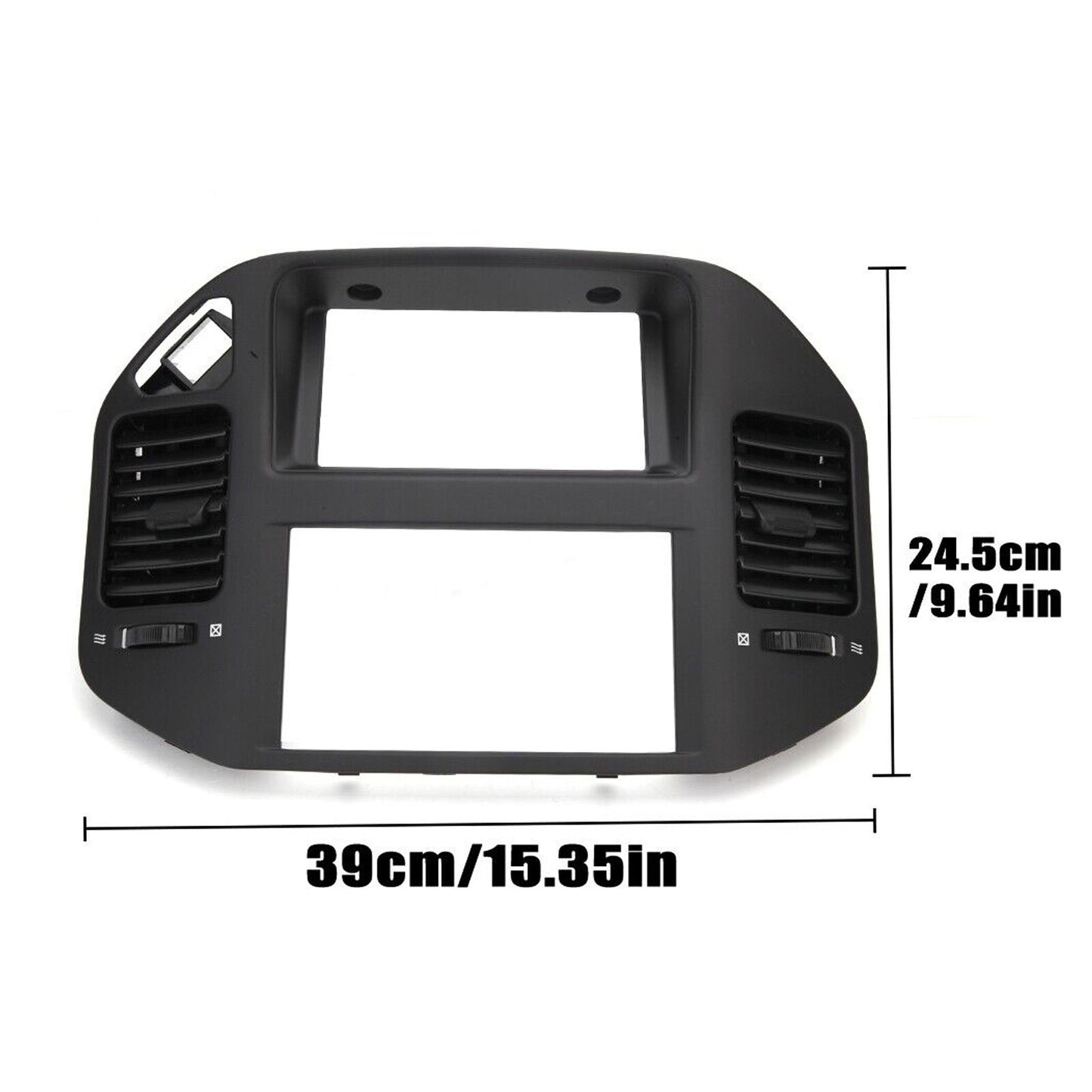 Suitable for 2001-06 for Mitsubishi Pajero Montero MK3 front dashboard center air vent (3 pieces)