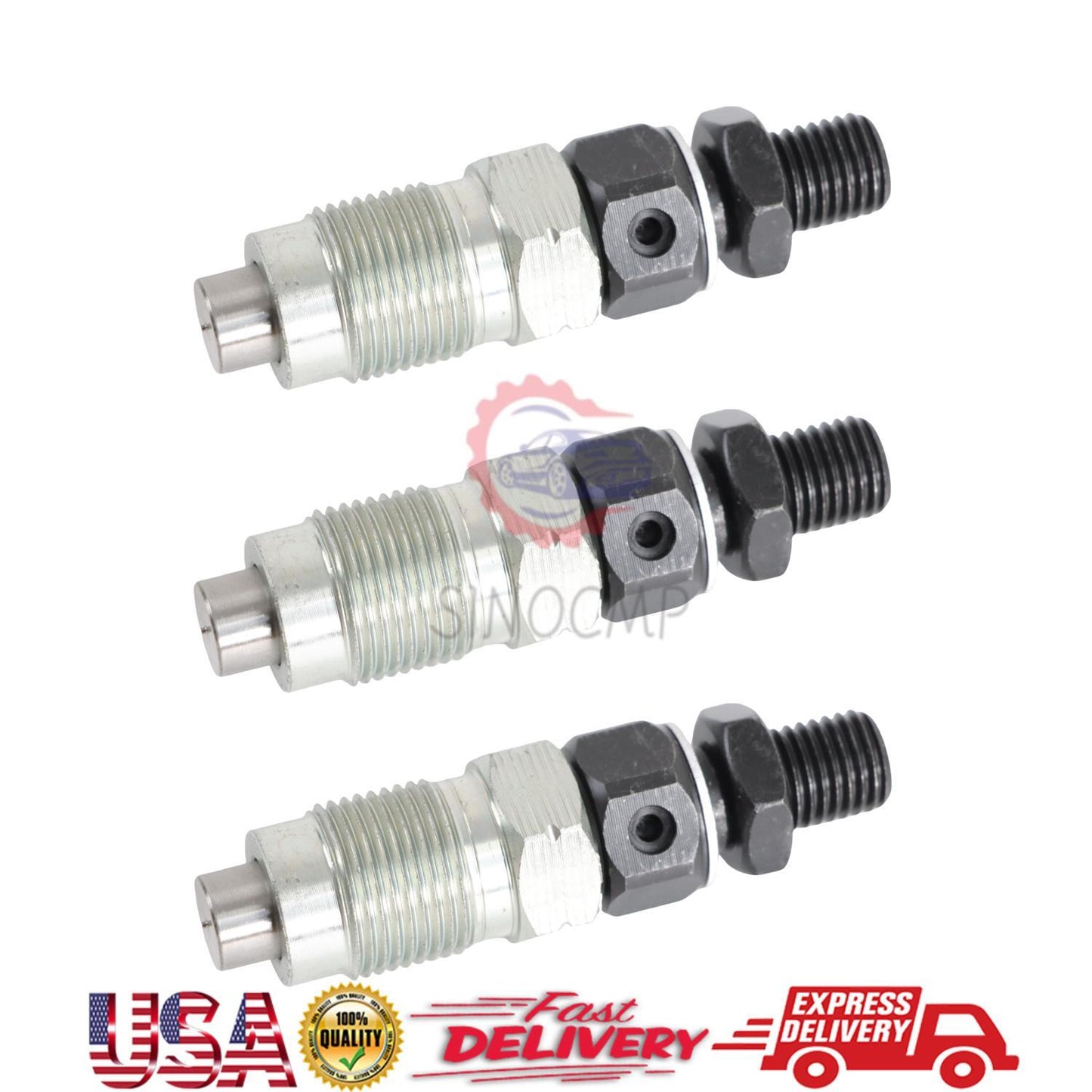 3PCS D1703 V2203 Engine Fuel Injectors 16082-53900 For Kubota D1503 D1403