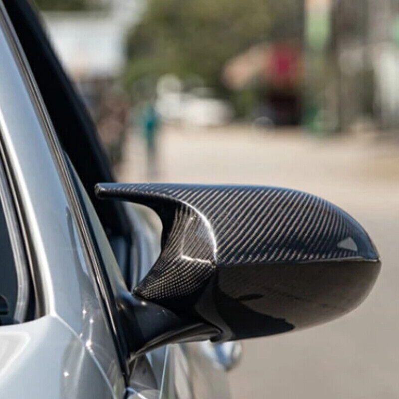 Carbon Fiber Side Mirror Cover Cap for 2005-08 for BMW E90 E91 325i 328i 335i Sedan