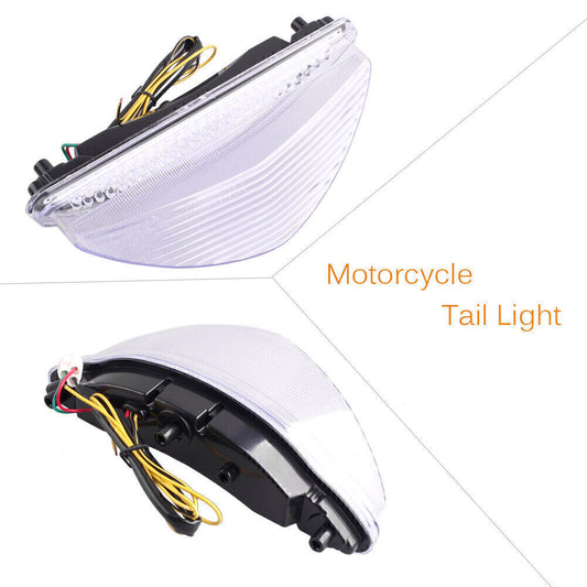 for Yamaha Raider 2008-2010 2009 Clear LED Tail Light Turn Signals