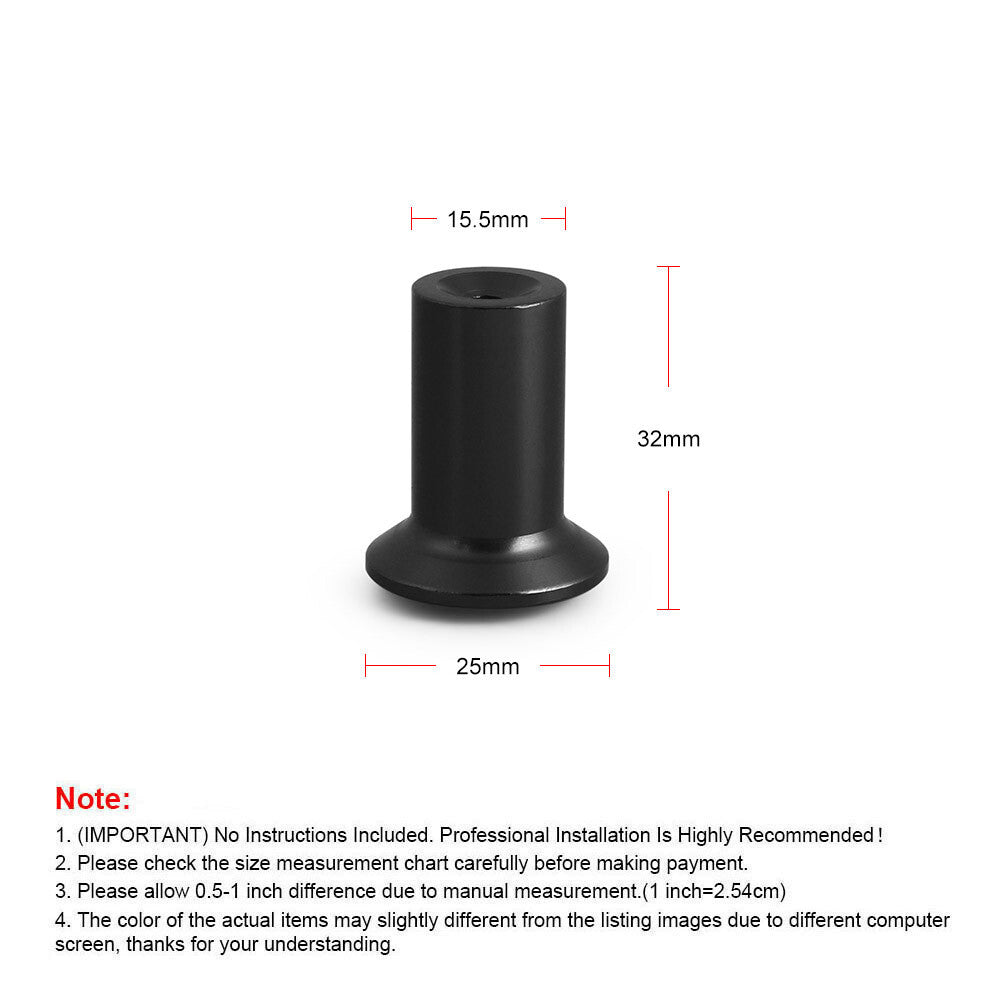 Black E-Brake Drift Spin Turn Knob Button for Toyota FT86 86 for Subaru BRZ WRX STI