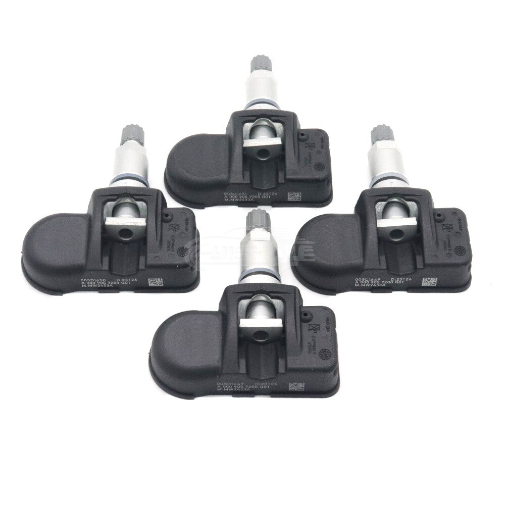 Four new TPMS tire pressure monitoring sensors for Mercedes-Benz C250 C300 A0009057200
