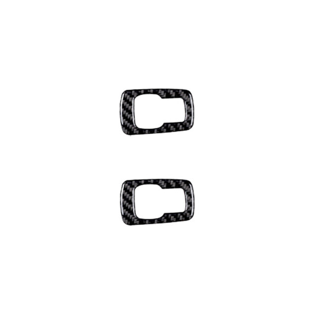 Carbon Fiber Interior Rear Window Button Trim Panel for Ford Explorer 2011-2014