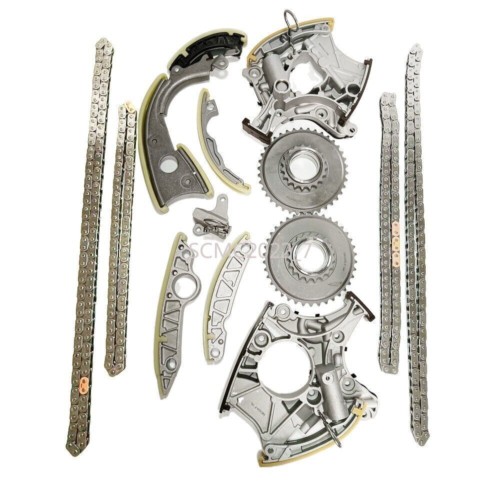 V6 Control Chain Kit With Chain Tensioner for AUDI A4 A6 for A8 2.4 3.2L AUK BKH BPK