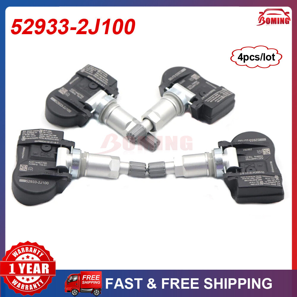 4-piece set 529332J100 TPMS tire pressure sensor for Hyundai for Kia Rio Sorrento L4