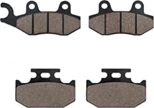 Front Rear Brake Pads for YAMAHA YZ 125 YZ250 1990-1997 WR125 WR200 WR250 WR500
