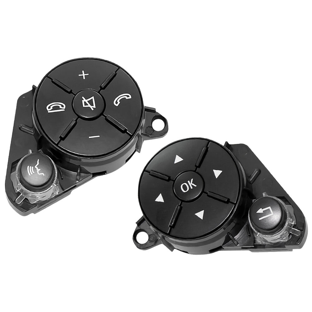 2Pcs Left+Right Steering Wheel Control Buttons For W204 W212 X204 C E GLK Class
