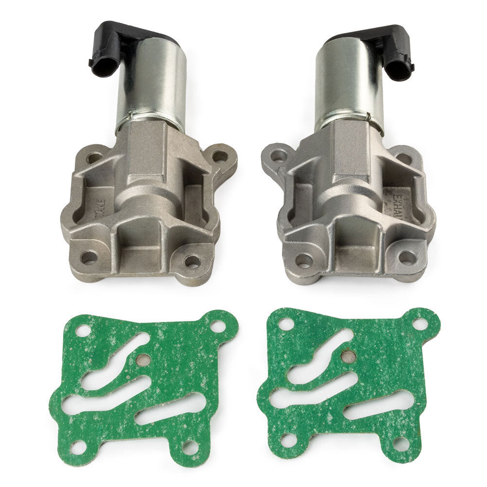 Two select solenoid valves (8670421) for Volvo models with variable intake and exhaust timing valves.